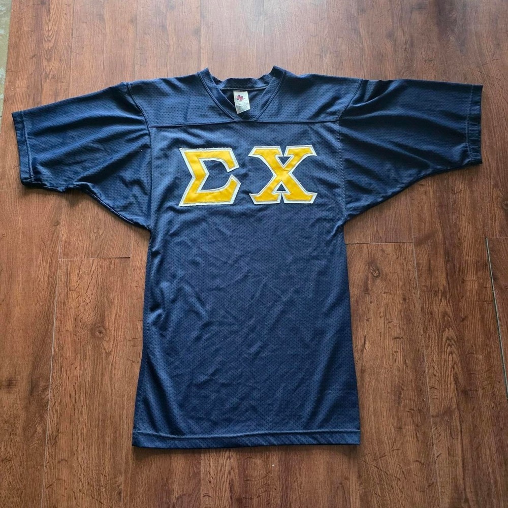 sigma chi faternity jersey with sleeve